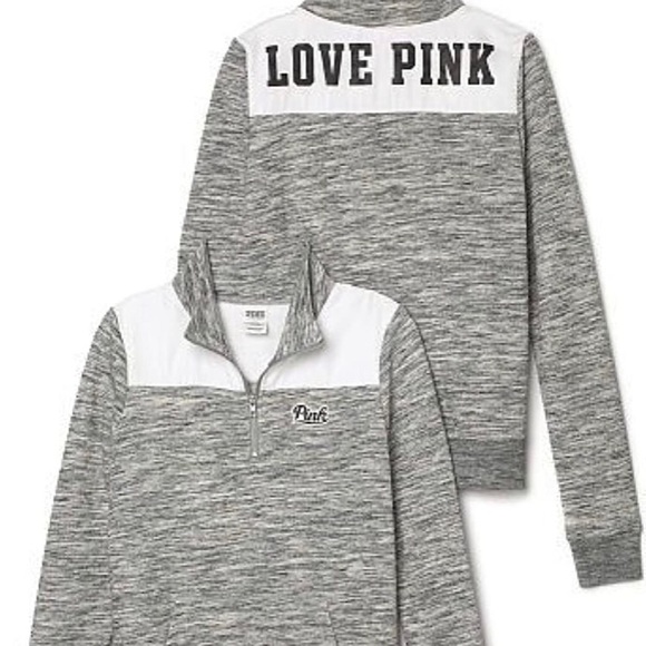 Victoria Secret Quarter Zip Sweater - Picture 4 of 4